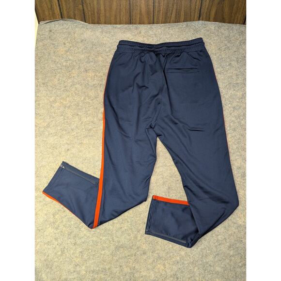 Under Armour Pants Men's Small Navy UA Tricot Track Zip Ankle Athletic 1330615 - Picture 8 of 9